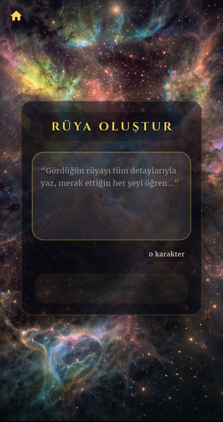 FALYA Rüya Yorumu ekranı
